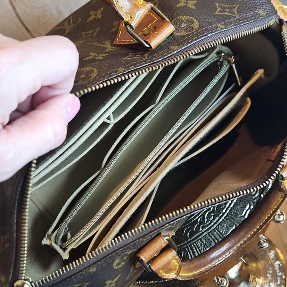 5 PCS Louis Vuitton Monogram Speedy 30 Handbag Bundle - Picture 14 of 17